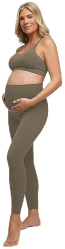 creamy fabrics Umstandsleggings Damen – High Waist Maternity Leggings, elastisch & Blickdicht, Schwangerschafts-Leggings für Alltag & Komfort