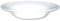 Churchill Alchemy C730 con borde cuenco, blanco (Pack de 12)