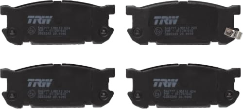 TRW GDB3303 2x Bremsscheiben Kompatibel mit Mazda MX-5 MK II (NB) 1998-2005 Hinterachse und Andere Fahrzeuge