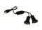 rhinocables USB to Dual Double Serial RS232 Ports DB9 Adapter Converter Cable Lead Adaptor 9 Pin B1905