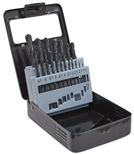 Sealey HSS Roll Forged Drill Bit Set & Storage Case 1-10mm | 19 Piece