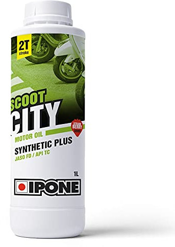 Huile moteur IPONE Scoot City 2T - Senteur Fraise - 1 Litre