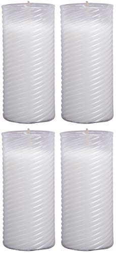 HS Candle Ersatzkerze (N3) Nachfüller 4er Pack in Weiß