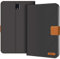 Verco Funda para Samsung Galaxy Tab S4 10.5 Pulgadas, Carcasa Folio Ligera con Tapa Case Cuero sintético Protección [T830/T835], Negro
