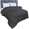 Utopia Bedding Duvet Single,10.5 Tog Coverless Duvet with Corner Tabs, Box Stitched Quilt (Single, Grey)