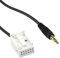 3,5 mm Klinke AUX IN Kfz Audio Adapter Kabel kompatibel mit VW, Skoda und Seat mit RCD210, RCD310, RCD510, MFD3, RNS310 und RNS510