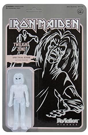 Super7 Iron Maiden ReAction Action Figure Twilight Zone (Single Art) 10 cm