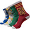 Merchcode Unisex MC1005-Harry Potter Team 4-Pack Socken, Multicolor, 39-42