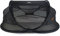 Deryan Baby Reisebett mit Matratze ab Geburt bis 2,5 Jahre - Pop Up Babybett Babyzelt in 2 Sekunden aufgestellt - inkl. Moskitonetz & Reisetasche - 120x75x50cm (Schwarz)