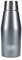 BUILT Apex Borraccia Termica in Acciaio Inossidabile 18/8 con Tappo 'Perfect Seal' a Tenuta Stagna, Riutilizzabile al 100%, Priva di BPA, a Prova di Condensa Esterna, Carbone, 330 ml