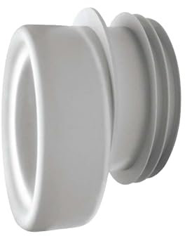 tecuro -583140- WC-Ablauf-Anschlussstutzen, exzentrisch, Ø 90/110 mm