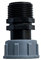 STEMAX-Wassertechnik: TAVLIT PP-Verteiler Fitting mit O-Ring, Adapter 1 IG x AG