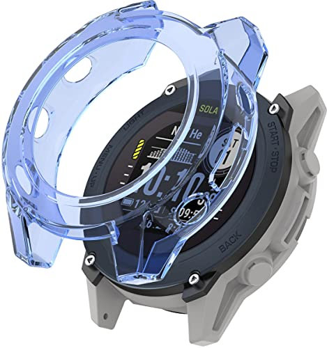 BBZ Descent G1 Hülle,TPU-überzogene Schutzhülle, Rüstungsschale, kompatibel mit Garmin Descent G1