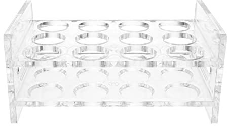 UPKOCH Schnapsglashalter Aus Acryl Flaschenregal Mit Mehreren Löchern Getränkehalter Für Bar Und Restaurant Stabiles Design Zum Aufbewahren Und Präsentieren