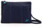 GABS Beyonce Handtasche, mittelgroß, Leder, hergestellt in Italien, 28 x 21 cm, Kornblumenblau
