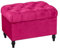 Home Harmony Genasis Velvet Storage Ottoman Bench Rectangular Ottoman with Flip Top,Rustic Look Legs Modern Footrest Ottomans Foot Stool for Bedroom Living Room hallway (Aubergine)