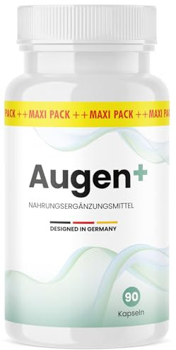 Augen + Kapseln | Qualität für Männer und Frauen | 90 Kapseln im praktischen Maxi Pack 1x