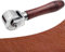 Herramienta de Rodillo de Cuero, Rodillo de Papel Tapiz Acero Inoxidable, Rodillo de Súper Presión con Mango de Antideslizante para Pegamento de Cuero (26 mm)