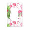 Moslion Pink Flamingo 1-Gang Wipp-Lichtschalter-Abdeckungen Vögel Blumen tropische grüne Palmblatt-Wandplatte Steckdosenabdeckung unzerbrechliche Steckerabdeckungen Gerätehalterung für Männer und