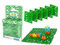Meli Basic Base Plate, Green, Set of 6 Building Plates for Creative Constructions, Compatible Basic Building Blocks, Stable and Durable, Promotes Creativity & Motor Skills