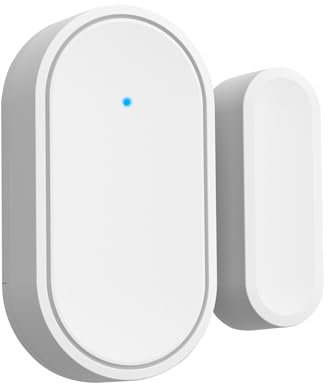 TUGARD Door Sensor Detector,Smart Wireless Window Sensor Real time Alarm Compatible with Security Alarm System&Alexa&Google Assistant,Home Security Door Open Contact Sensor for Bussiness Burglar Alert