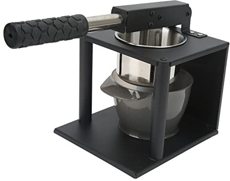 Prensa Manual, Palanca Exprimidora de Acero Inoxidable, Exprimidor Prensado a Mano, Filtros Exprimidores de Frutas