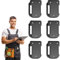 Lot de 6 Supports de Batterie compatibles avec Les Batteries Bosch, Support de Batterie, Support de Batterie Bosch, Compatible avec Batterie Outil Lithium-ION 18 V Bl1860 Bl1850 B