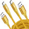 sweguard Cavo usb type-c [2 pezzi 3m] Cavo iphone usb c ricarica rapida, cavo di ricarica in nylon di type c per i phone 16 15 Pro Max, Galaxy S22 S21 S20 S10 S9 S25 S24 S23 Note 20,A72,Pixel,Hua wei