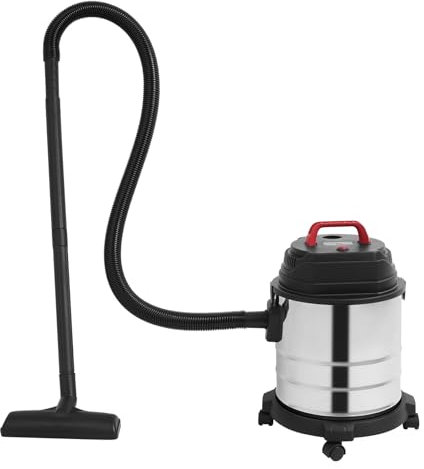 DHQCQL Nass Trockensauger, 1500W 30000r/min Trocken Nass Staubsauger mit Saugschlauch Verlängerung, IPX4 Industriestaubsauger mit 20l Edelstahlbehälter für Werkstätten, 35 * 45cm