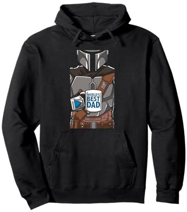 Star Wars The Mandalorian Father's Day World's Best Dad Mug Sweat à Capuche