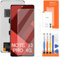 AGCUT 6.67 LCD Display per Xiaomi Redmi Note 13 PRO 4G LCD Schermo per Redmi Note 13 PRO 4G 23117RA68G 2312FPCA6G Display Touch Screen Digitizer Assembly con Riparazione Strumenti, Nero