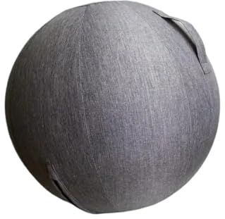 IUVYTA Yoga Ball HüLle Yogaball-Überzug, Sitzballstuhl mit Pumpgriff for Gymnastikbälle, strapazierfähig, waschbar, Trainingszubehör, Heim-Fitnessstudio-Dekoration