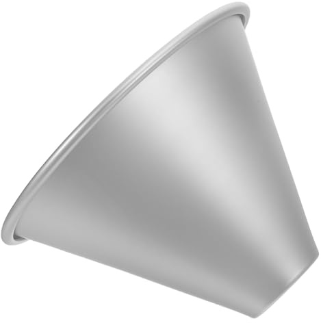 Veemoon 7-inch Doll Cake Tin Princess Skirt Baking Pan Made of Aluminium Alloy Easy Release and Multipurpose Features for Birthday Celebrations and Home Baking Cone-Shaped Aluminium Cake