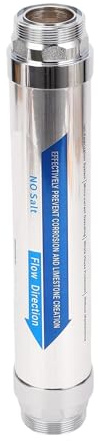 Sistema di addolcimento dell'acqua con bilancia compatta magnetica senza sale, decalcificante for l'acqua, for tutta la casa, for doccia, lavastoviglie, riscaldatore solare