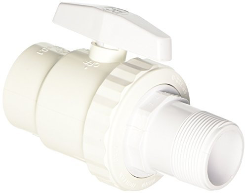 Hayward Trimline 2 voies Soupape à bille, 1–1/5,1 cm SKT Tuyau en PVC Matériau SKT