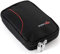 Poppstar Festplattentasche Case für Externe 6,4 cm (2,5 Zoll) Festplatten (Maße innen 16 cm x 9,5 cm x 2,7 cm), schwarz und rot