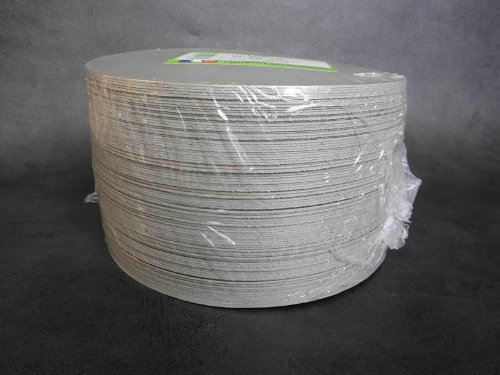 FaisTonGateau - Rond or et noir 18 cm - Lot de 100 ronds or et noir