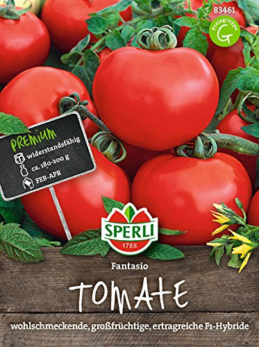 Sperli Gemüsesamen Tomate Fantasio, F1, grün