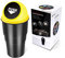 YIOVVOM Car Garbage Can with Lid, Leakproof Vehicle Automotive Cup Holder Car Trash Can, Small Trash Bin for Automotive Office Home Kitchen(Yellow, 1)
