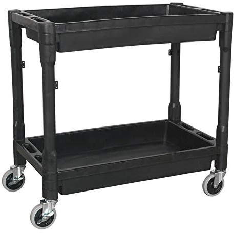 Sealey CX204 2-Level Composite Heavy-Duty Trolley