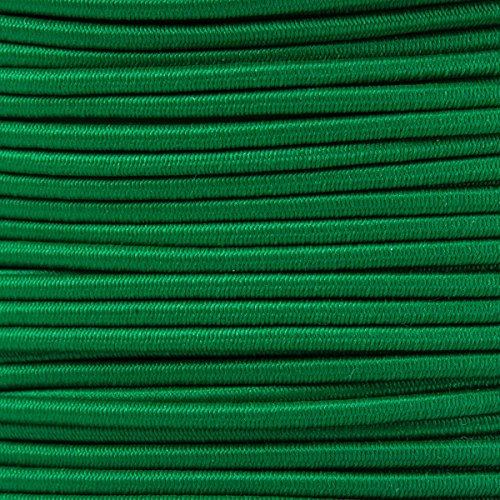 KAHAGE - BUTONIA 10m Gummikordel - Hutgummi - Rundgummi, hochwertig, extra-stark in 2mm, grün