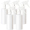 Youngever 5 Pack 500ML Empty Plastic Spray Bottles, Spray Bottles for Hair and Cleaning Solutions (Solid White)