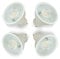 4xSweier GU10 LED Birnen 5W 6000K kaltweiß, 50W Halogenstrahler äquivalent, 430lm LED GU10 Birnen, 38° Abstrahlwinkel, AC 220-240V, nicht dimmbar