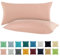 SHC by BaSaTex 2er Pack Jersey Kissenbezüge Kissenhüllen | Kopfkissenbezug aus 100% Baumwolle | 40x80 cm Kissenbezug | Farbe Altrosa Rosa