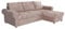 Mirjan24 Eckcouch Usero Cord mit Bettkasten und Schlaffunktion, Polsterecke mit abgerundete Armlehnen, Ecksofa Bettsofa, L-Form Sofa, Couch, Schlafcouch, Polstergarnitur (Poso 145)