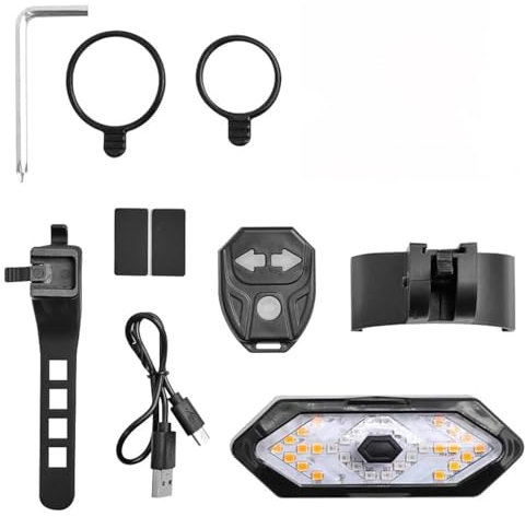 FIXIT-TECH Blinker für Scooter Ninebot G30 Richtungsanzeigen