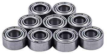 RIKEL 684ZZ Lager 4X9X4 Mm ABEC-5 (10PCS) Miniatur 684 Z ZZ Kugellager 684-2Z