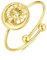 YAHOYA Frauen Ring Edelstahl Gold Vintage Ringe Geometrisch Minimalistisch Chunky Ring Elegante Hochzeit Schmuck Geschenk Verlobungsringe