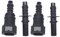 HISports Fuel Line Hose Pipe Quick Release Male&Female 9.89mm ID8 Nylon Straight Push-On Connector 2pcs