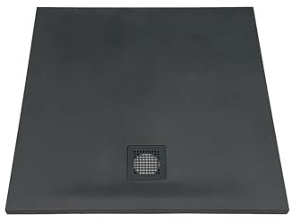 Duschtasse 90 x 90 cm, rechteckig, synthetischer Marmor